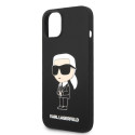 Kryt Karl Lagerfeld KLHMP14MSNIKBCK iPhone 14 Plus black