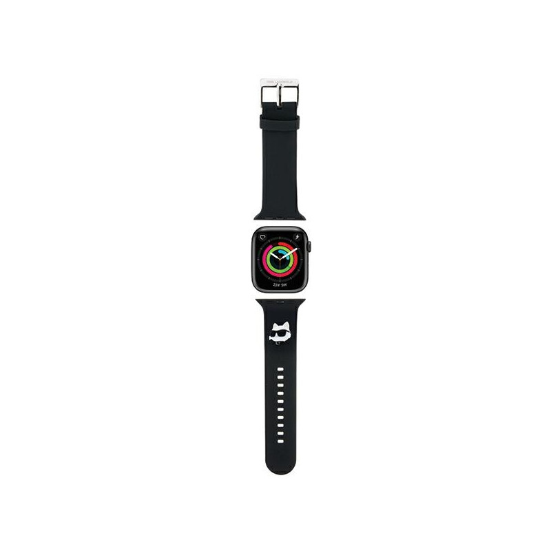 Řemínek Karl Lagerfeld pro Apple Watch 38 / 40 / 41mm – černá