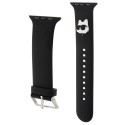Řemínek Karl Lagerfeld pro Apple Watch 38 / 40 / 41mm – černá