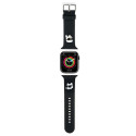 Řemínek Karl Lagerfeld pro Apple Watch 38 / 40 / 41mm – černá