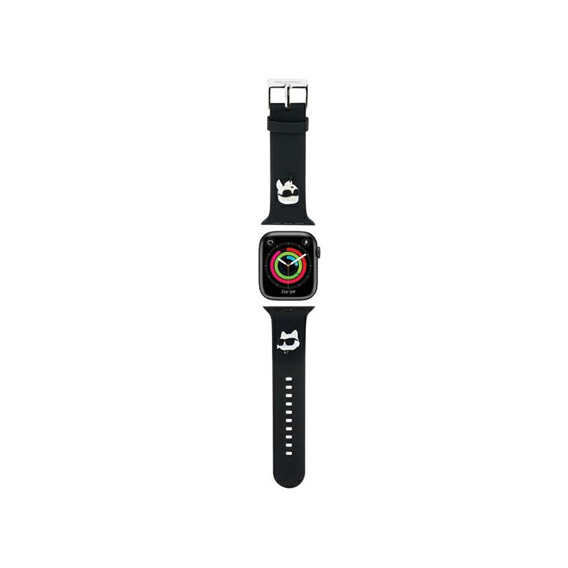 Řemínek Karl Lagerfeld pro Apple Watch 38 / 40 / 41mm – černá