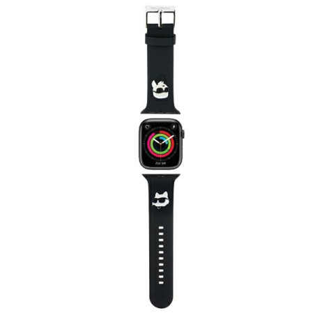 Řemínek Karl Lagerfeld pro Apple Watch 38 / 40 / 41mm – černá