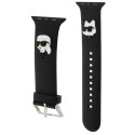 Řemínek Karl Lagerfeld pro Apple Watch 38 / 40 / 41mm – černá