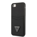 Kryt Guess GUHCI8PSATPK pro iPhone 7/8/SE (2020/2022) - černý