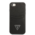 Kryt Guess GUHCI8PSATPK pro iPhone 7/8/SE (2020/2022) - černý