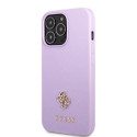 Kryt Guess GUHCP13LPS4MU iPhone 13 Pro - fialová
