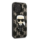 Kryt Karl Lagerfeld KLHCP13LPMNIKBK iPhone 13 Pro černá