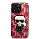 Kryt Karl Lagerfeld KLHCP13LPMNIKPI iPhone 13 Pro červená