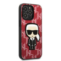 Kryt Karl Lagerfeld KLHCP13LPMNIKPI iPhone 13 Pro červená