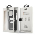 Kryt Karl Lagerfeld Choupette Head iPhone 13 Pro black/black