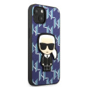 Kryt Karl Lagerfeld KLHCP13MPMNIKBL iPhone 13 – blue
