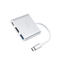 HOCO HB14 USB-C Hub (redukce, adaptér) na HDMI, USB3.0 a USB-C
