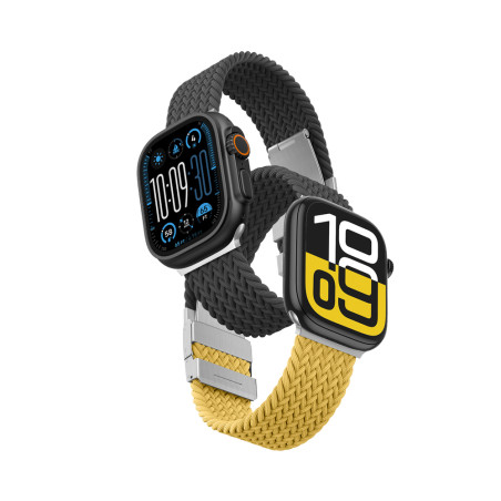 Řemínek AmazingThing pro Apple Watch 45 / 46 / 49 mm – černá