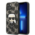 Kryt Karl Lagerfeld KLHCP13SPMNIKBK pro iPhone 13 mini - černá