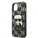 Kryt Karl Lagerfeld KLHCP13SPMNIKBK pro iPhone 13 mini - černá
