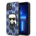 Kryt Karl Lagerfeld pro iPhone 13 mini - modrá