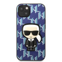 Kryt Karl Lagerfeld pro iPhone 13 mini - modrá