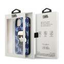 Kryt Karl Lagerfeld pro iPhone 13 mini - modrá