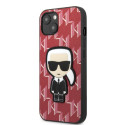 Kryt Karl Lagerfeld KLHCP13SPMNIKPI iPhone 13 mini červený