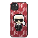 Kryt Karl Lagerfeld KLHCP13SPMNIKPI iPhone 13 mini červený