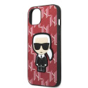 Kryt Karl Lagerfeld KLHCP13SPMNIKPI iPhone 13 mini červený