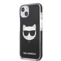 Kryt Karl Lagerfeld Choupette Head iPhone 13 mini - black