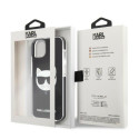 Kryt Karl Lagerfeld Choupette Head iPhone 13 mini - black