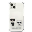 Kryt Karl Lagerfeld Karl & Choupette pro iPhone 13 mini