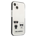 Kryt Karl Lagerfeld Karl & Choupette pro iPhone 13 mini
