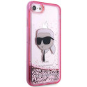 Kryt Karl Lagerfeld KLHCI8LNKHCP iPhone 7/8/SE (2020/2022) - pink