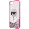 Kryt Karl Lagerfeld KLHCI8LNKHCP iPhone 7/8/SE (2020/2022) - pink