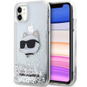 Kryt Karl Lagerfeld KLHCN61LNCHCS iPhone 11/XR - glitter Choupette