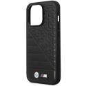 Kryt BMW BI PATTERN iPhone 14 Pro 6,1" - černý