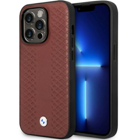 Pouzdro BMW BMHCP14L22RFGR pro iPhone 14 Pro - burgundy