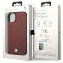 Pouzdro BMW BMHCP14S22RFGR pro iPhone 14 - vínové