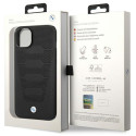Pouzdro BMW M HCP14S22RPSK iPhone 14 6,1" černá/černá