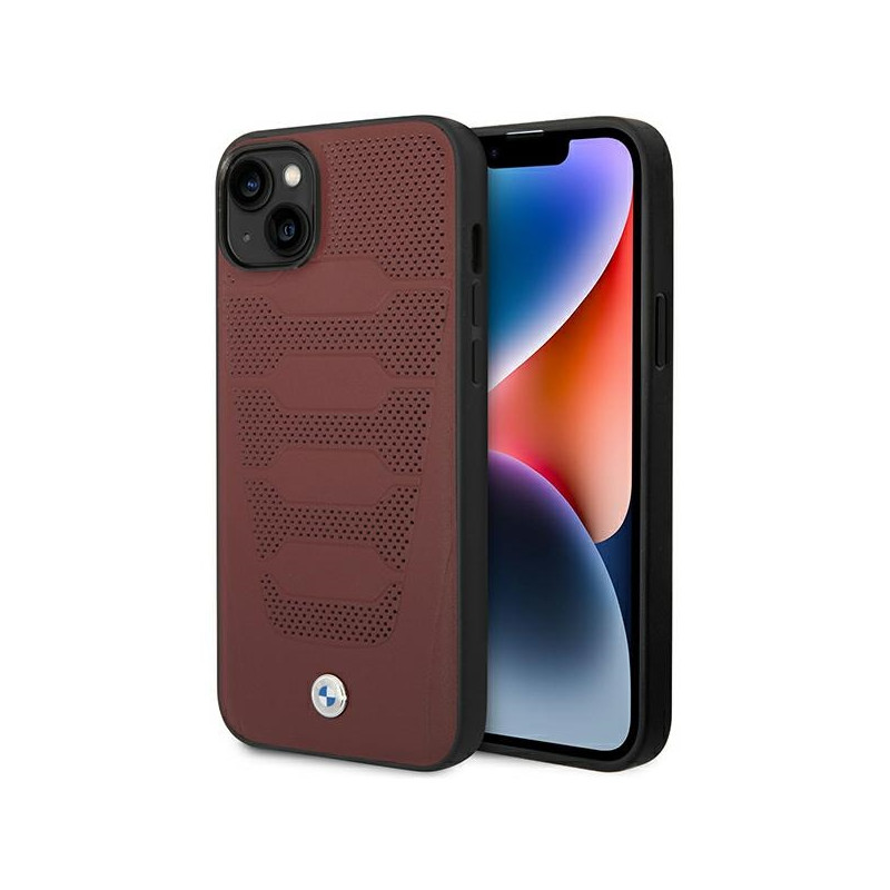 Kryt BMW BMHCP14S22RPSR pro iPhone 14 6.1-inch - vínová/vínová