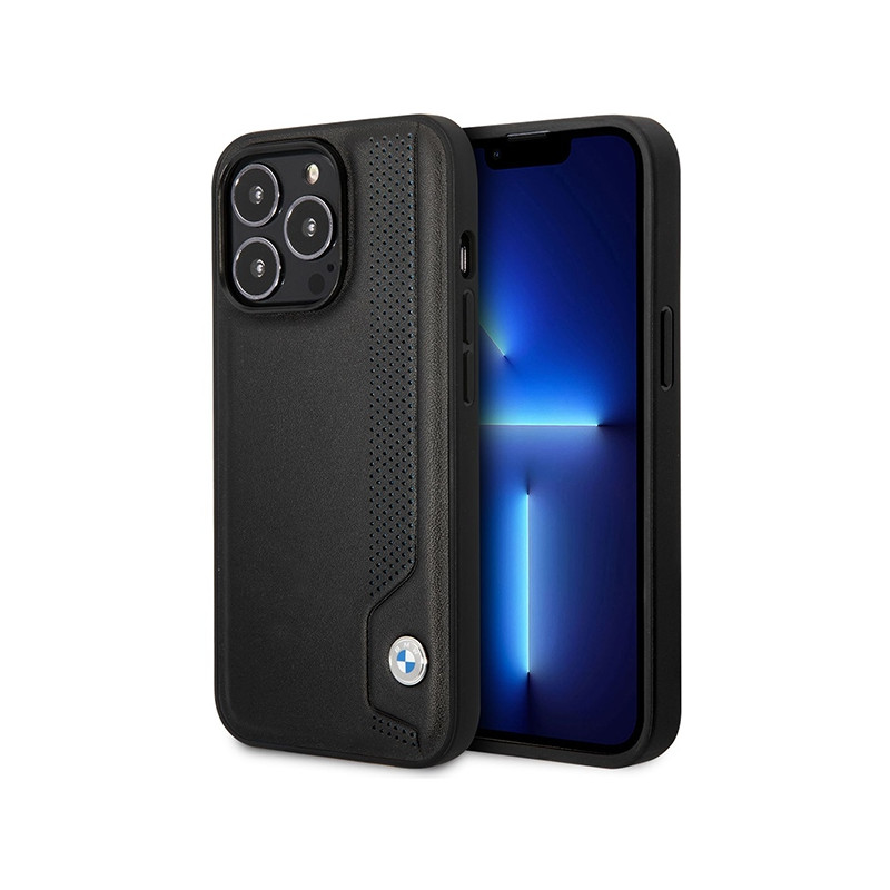 Kryt BMW BMHCP14X22RBDK pro iPhone 14 Pro Max - černá/černý