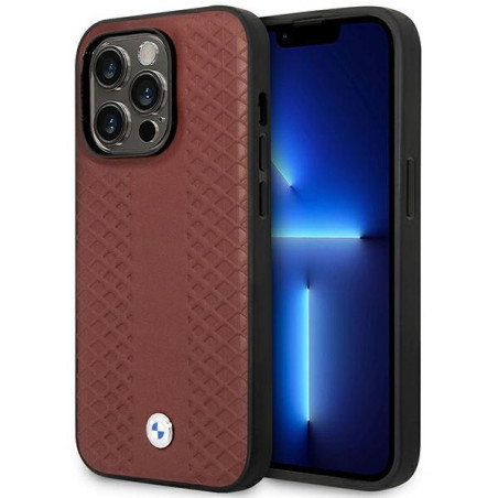 Pouzdro BMW BMHMP14X22RFGR iPhone 14 Pro Max burgundy