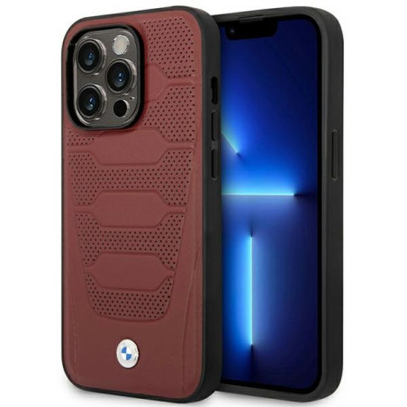 Kryt BMW BMHMP14X22RPSR pro iPhone 14 Pro Max burgundy