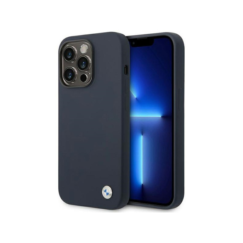 Kryt BMW iPhone 14 Pro Max - tmavě modrý