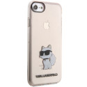 Kryt Karl Lagerfeld CHOUPETTE iPhone 7/8 / SE (2020/2022) růžový
