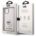 Kryt Karl Lagerfeld Choupette pro iPhone 11/XR - pink