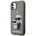 Kryt Karl Lagerfeld KLHCN61HNKCTGK pro iPhone 11/XR black/black