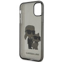 Kryt Karl Lagerfeld KLHCN61HNKCTGK pro iPhone 11/XR black/black