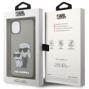 Kryt Karl Lagerfeld KLHCN61HNKCTGK pro iPhone 11/XR black/black