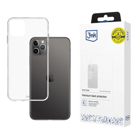 Kryt 3mk ARMOR CASE pro iPhone 11 Pro Max - transparent