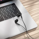 HOCO M1 Pro Sluchátka s mikrofonem, kabel 1,2m, Jack 3,5mm konektor, černá
