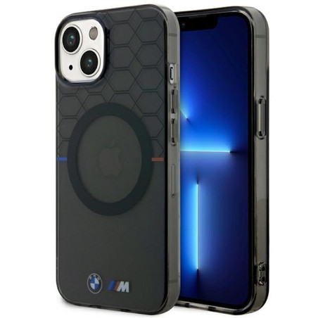 Kryt BMW Pattern MagSafe pro iPhone 14 Plus - gray