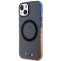 Kryt BMW GRADIENT BUMPER MagSafe pro iPhone 14 Plus - šedá